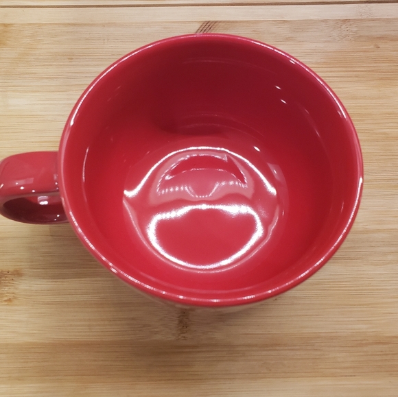 New Starbucks 2023 Holiday Edition Red Ribbon coffee or soup mug, 16oz - Picture 2 of 6